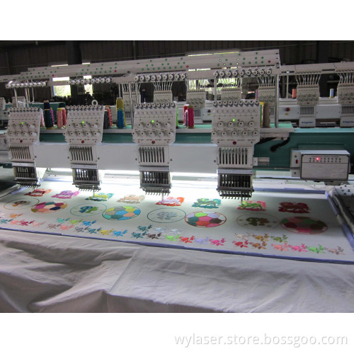 Wonyo High Speed 1000rpm 15 Heads Flat Embroidery Machine/ Chenille Embroidery Machine (WY1509F)